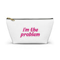 Cutesy Accessory Pouch with T‑Bottom — Cute Makeup & Trinket Bag