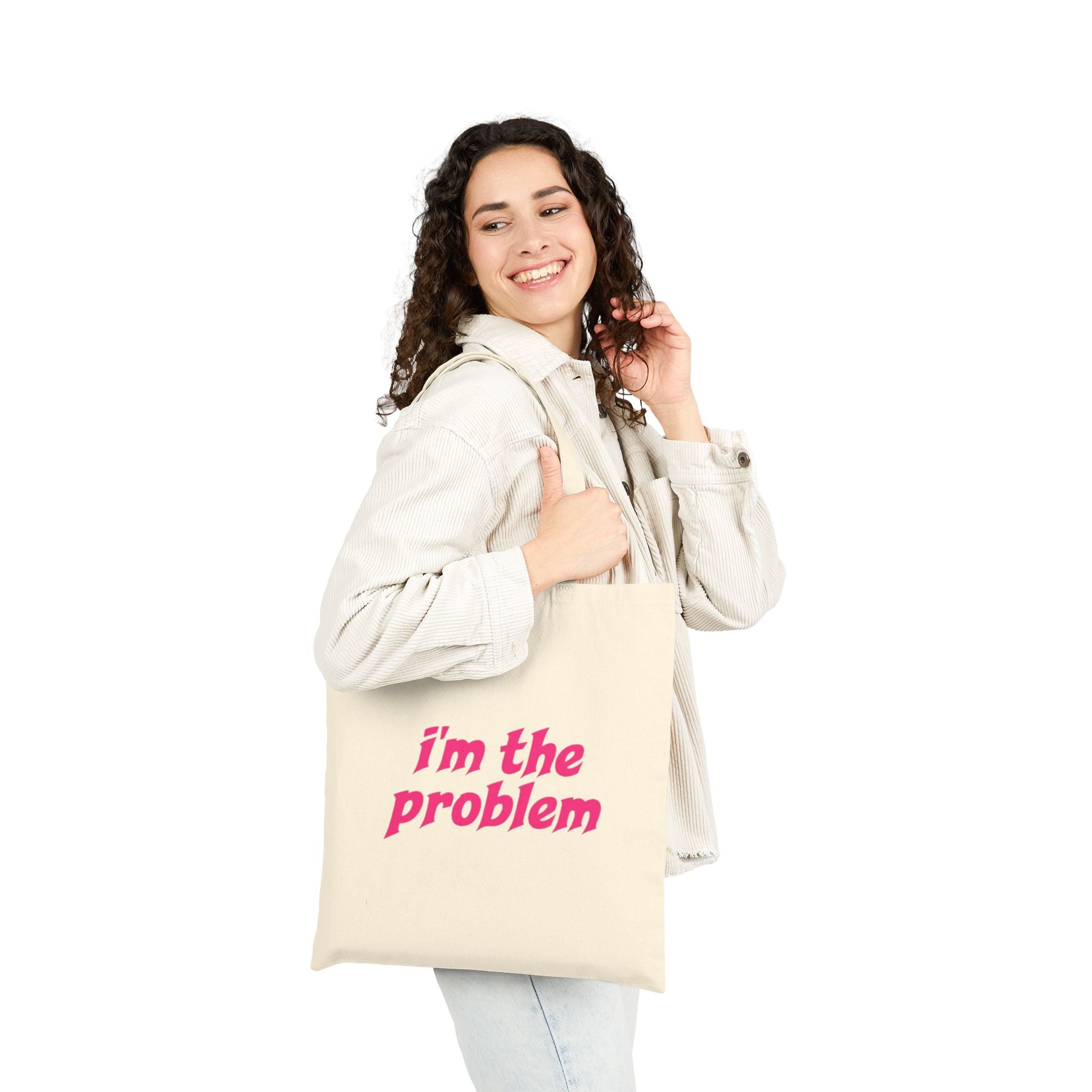 For Baddies Cotton Canvas Tote