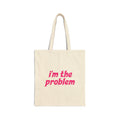 For Baddies Cotton Canvas Tote