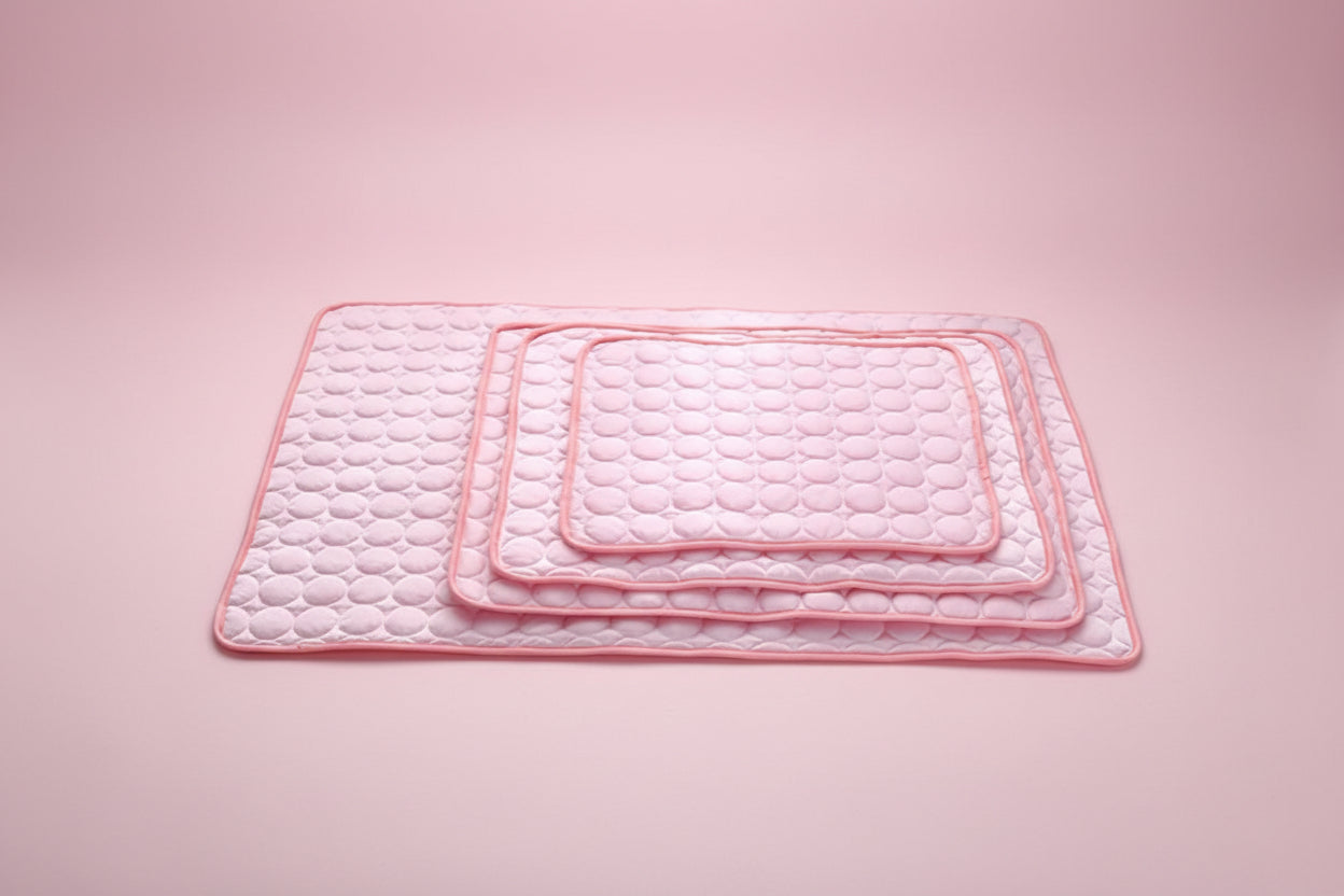 “ChillPaw™ Cooling Pad” Breathable Ice Silk Summer Bed for Dogs & Cats