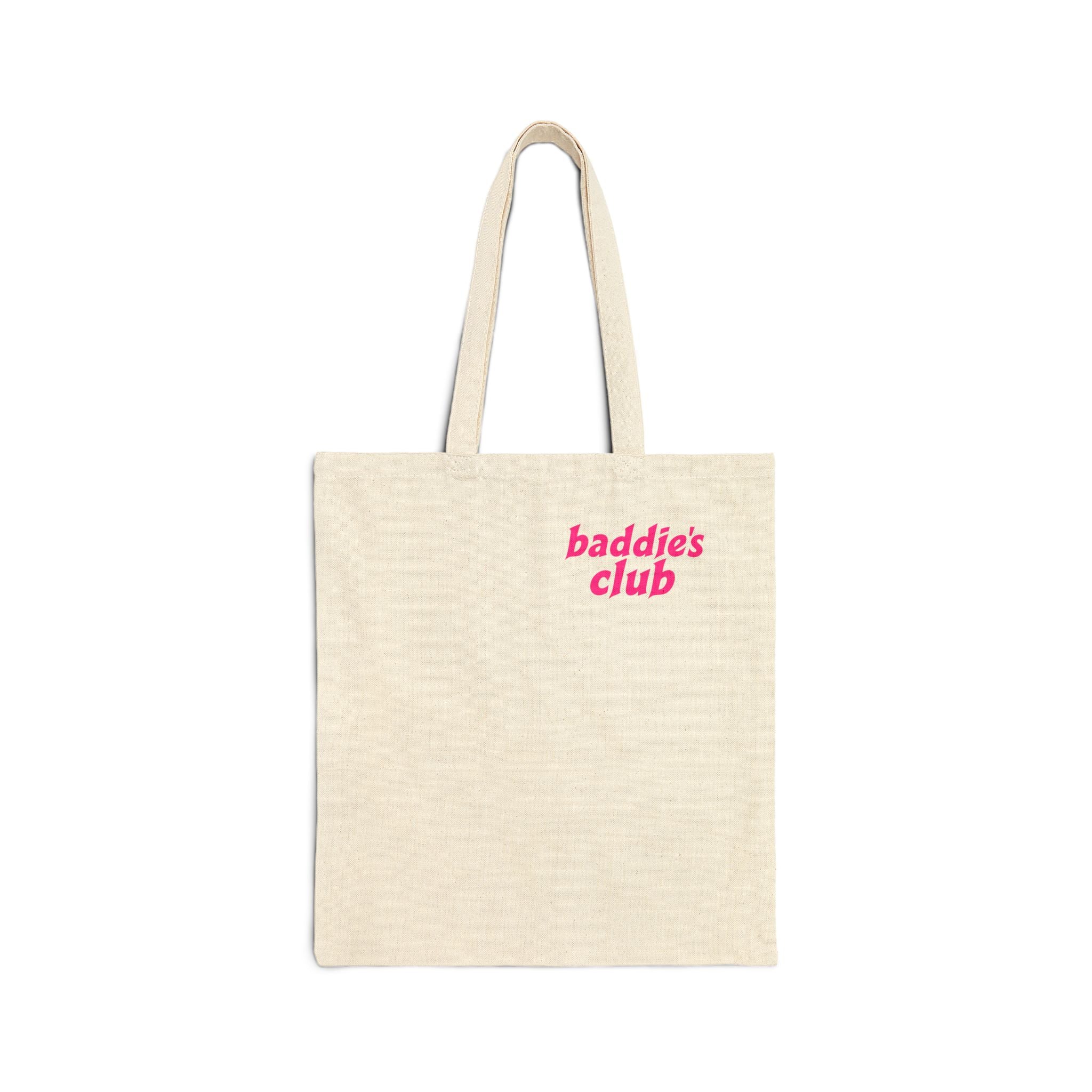 For Baddies Cotton Canvas Tote
